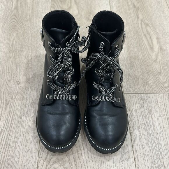 Black Combat boots - Picture 10 of 15